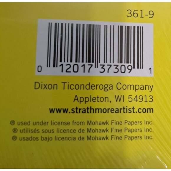 Strathmore Watercolor Paper 300 Series 24 Sheet Pad 9" x12" - Picture 4 of 5